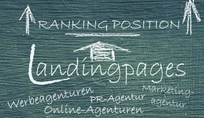 Onlinemarketing für Werbeagenturen und Internetagenturen mit Landingpage